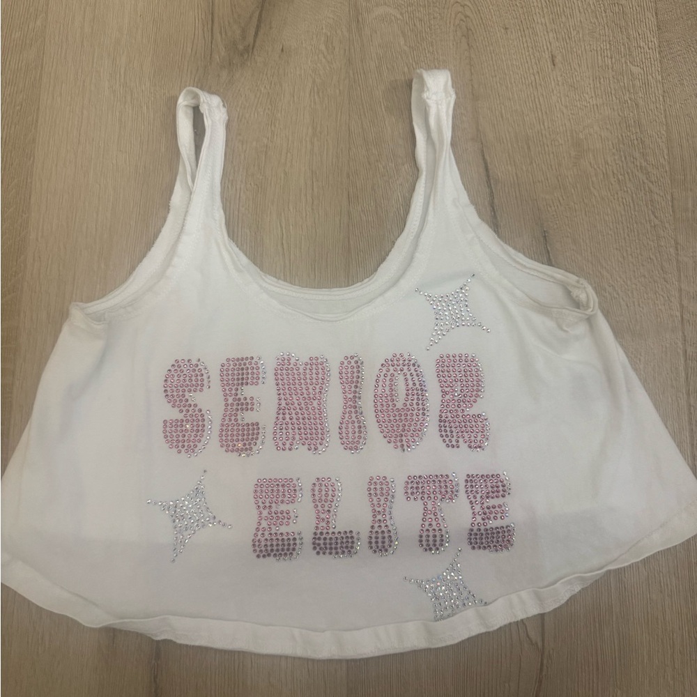 cheer extreme senior elite tank
fits loose